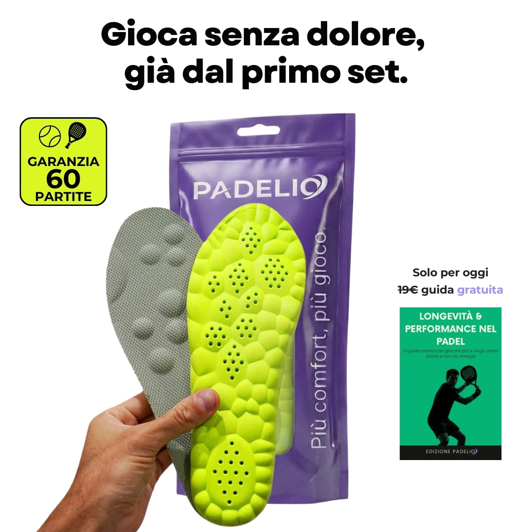 Sottopiedi Padelio™ Performance