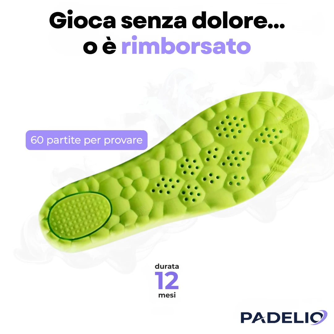 Sottopiedi Padelio™ Performance