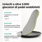 Sottopiedi Padelio™ Performance